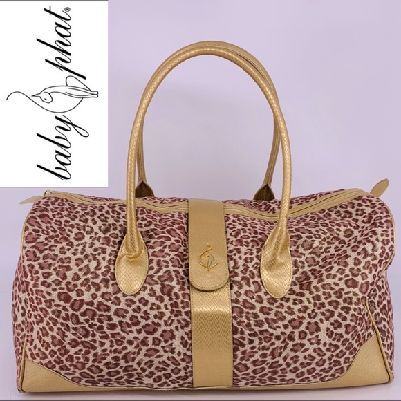 Baby Phat Bags Leopard Print Weekend Travel Gym Bag By Baby Phat Poshmark